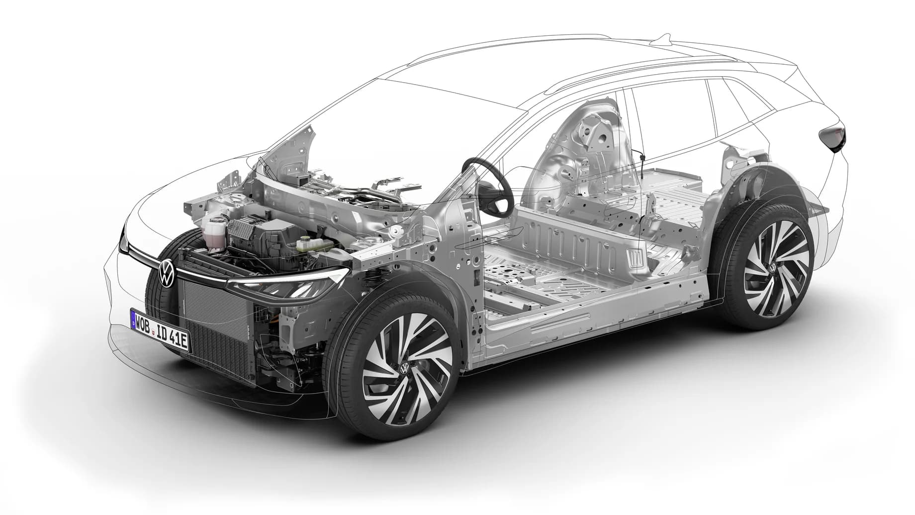 Carroceria do Volkswagen ID.4